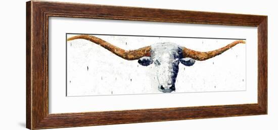 Longhorn-Marvin Pelkey-Framed Giclee Print