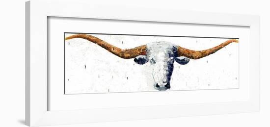 Longhorn-Marvin Pelkey-Framed Giclee Print