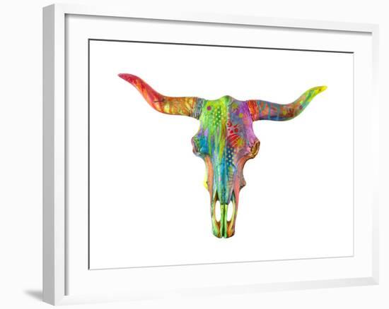 Longhorn-Dean Russo- Exclusive-Framed Giclee Print