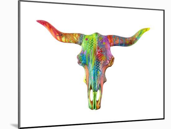 Longhorn-Dean Russo- Exclusive-Mounted Giclee Print