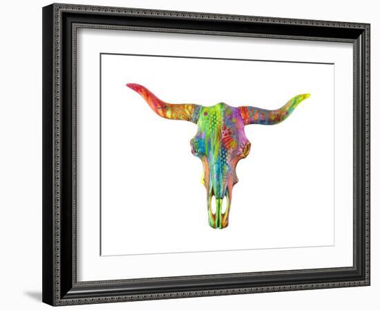 Longhorn-Dean Russo- Exclusive-Framed Giclee Print