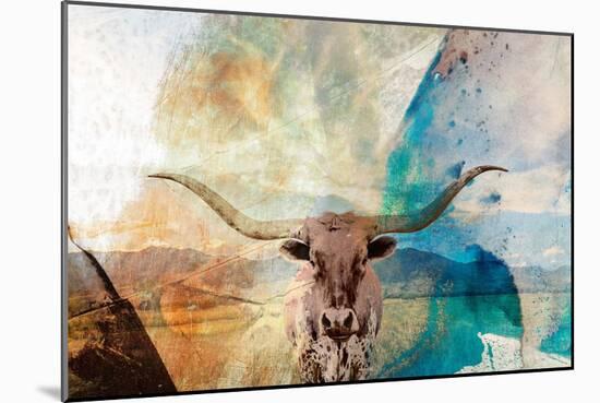 Longhorn-Sisa Jasper-Mounted Art Print