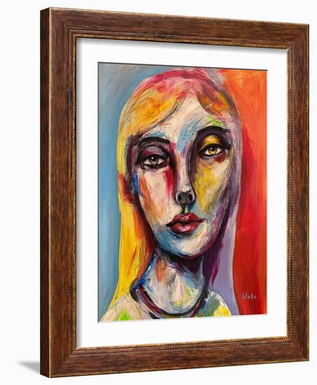 Longing, C.2021 (Acrylic on Canvas)-Blake Munch-Framed Giclee Print