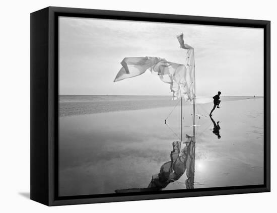 Longing For Wind 8, 2015-Jaschi Klein-Framed Premier Image Canvas