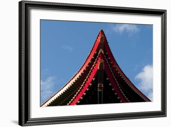 Longshan Temple Detail Taipei-Charles Bowman-Framed Photographic Print