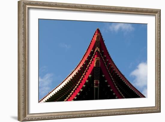 Longshan Temple Detail Taipei-Charles Bowman-Framed Photographic Print