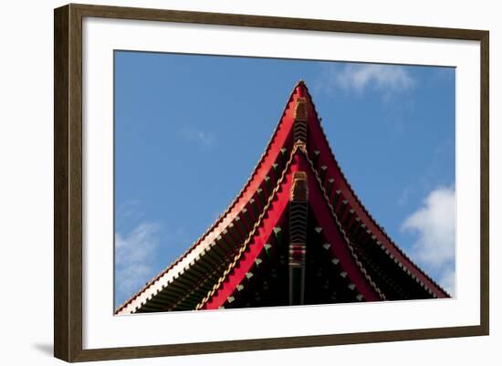 Longshan Temple Detail Taipei-Charles Bowman-Framed Photographic Print