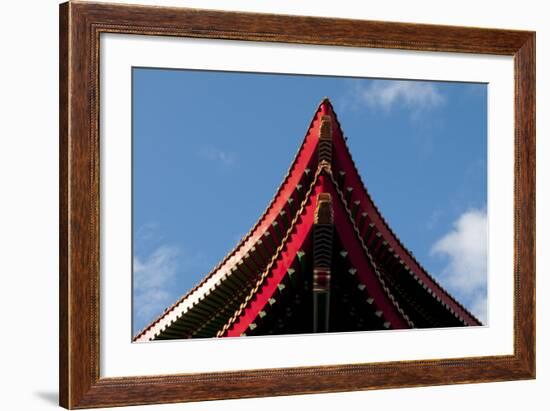 Longshan Temple Detail Taipei-Charles Bowman-Framed Photographic Print