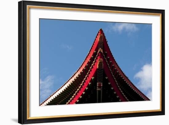 Longshan Temple Detail Taipei-Charles Bowman-Framed Photographic Print