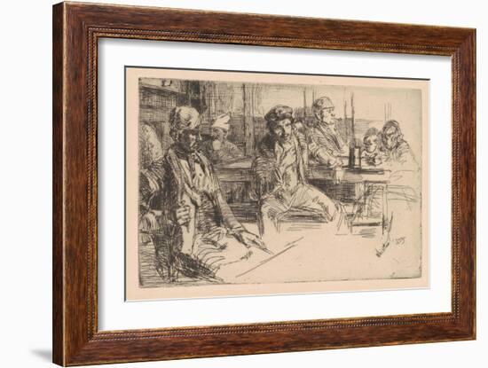 Longshoreman, 1859-James Abbott McNeill Whistler-Framed Giclee Print