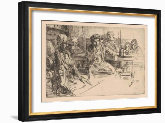 Longshoreman, 1859-James Abbott McNeill Whistler-Framed Giclee Print