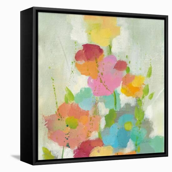 Longstem Bouquet I Square I-Silvia Vassileva-Framed Stretched Canvas