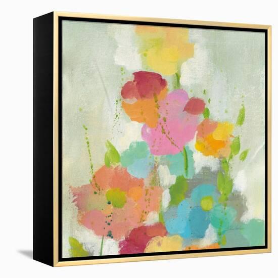 Longstem Bouquet I Square I-Silvia Vassileva-Framed Stretched Canvas