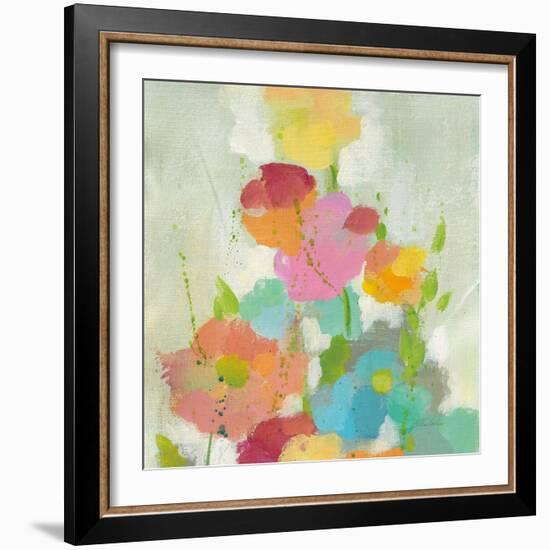 Longstem Bouquet I Square I-Silvia Vassileva-Framed Art Print