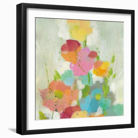 Longstem Bouquet I Square I-Silvia Vassileva-Framed Art Print