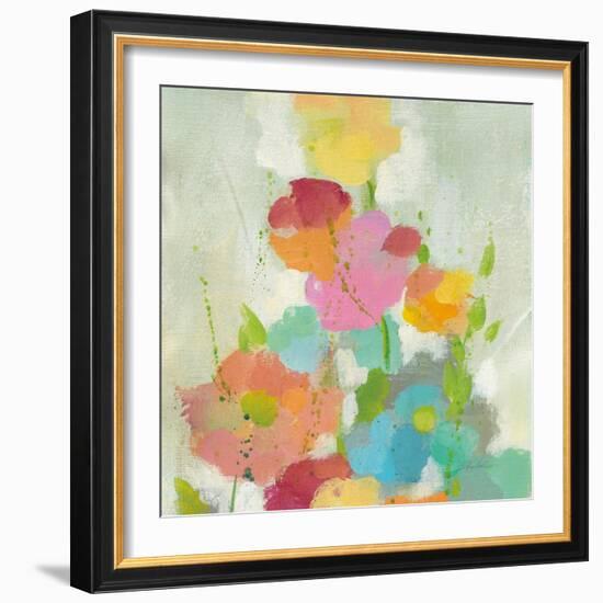 Longstem Bouquet I Square I-Silvia Vassileva-Framed Art Print