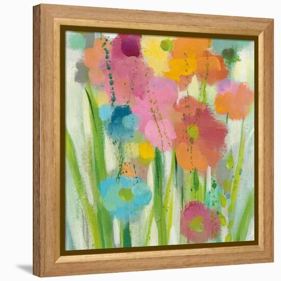 Longstem Bouquet I Square II-Silvia Vassileva-Framed Stretched Canvas