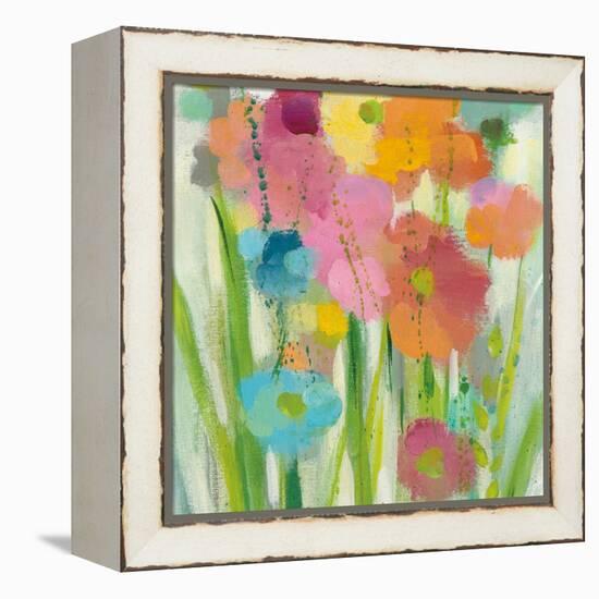 Longstem Bouquet I Square II-Silvia Vassileva-Framed Stretched Canvas