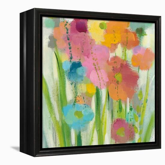 Longstem Bouquet I Square II-Silvia Vassileva-Framed Stretched Canvas