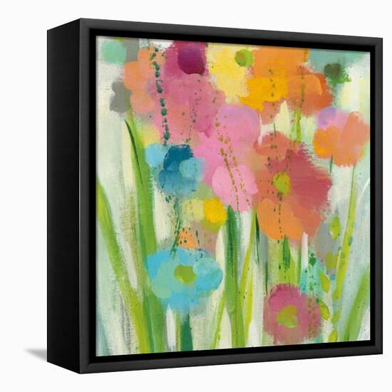 Longstem Bouquet I Square II-Silvia Vassileva-Framed Stretched Canvas