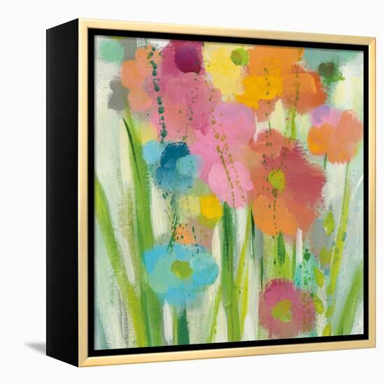 Longstem Bouquet I Square II-Silvia Vassileva-Framed Stretched Canvas