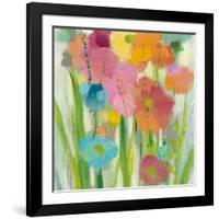 Longstem Bouquet I Square II-Silvia Vassileva-Framed Art Print
