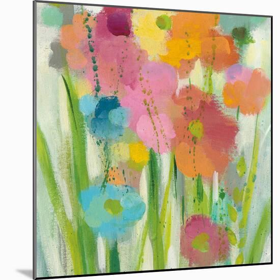 Longstem Bouquet I Square II-Silvia Vassileva-Mounted Art Print