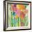 Longstem Bouquet I Square II-Silvia Vassileva-Framed Art Print