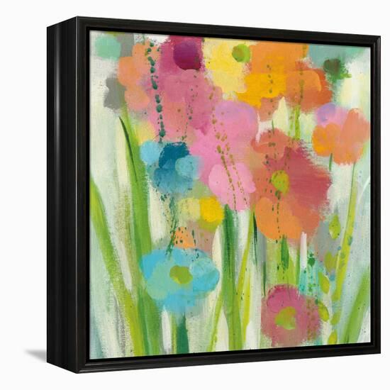 Longstem Bouquet I Square II-Silvia Vassileva-Framed Stretched Canvas