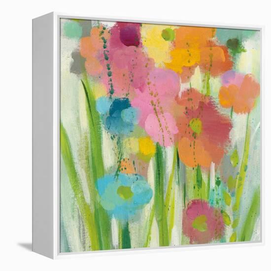 Longstem Bouquet I Square II-Silvia Vassileva-Framed Stretched Canvas