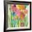 Longstem Bouquet I Square II-Silvia Vassileva-Framed Giclee Print