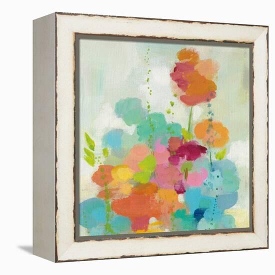 Longstem Bouquet II Square I-Silvia Vassileva-Framed Stretched Canvas