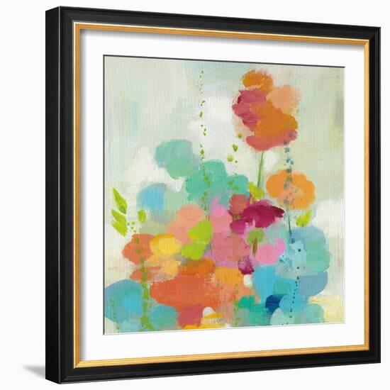 Longstem Bouquet II Square I-Silvia Vassileva-Framed Premium Giclee Print