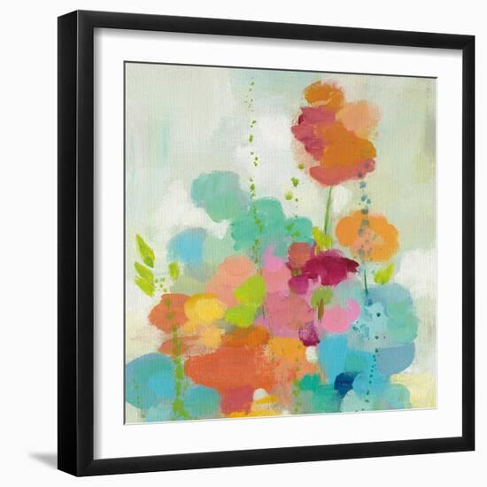 Longstem Bouquet II Square I-Silvia Vassileva-Framed Art Print