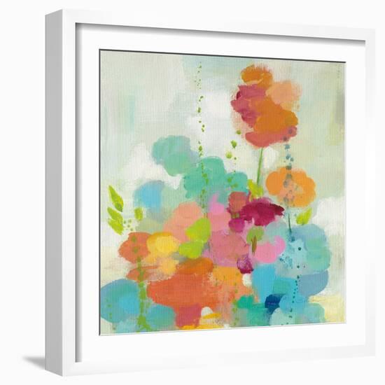 Longstem Bouquet II Square I-Silvia Vassileva-Framed Art Print