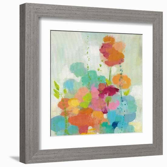 Longstem Bouquet II Square I-Silvia Vassileva-Framed Art Print