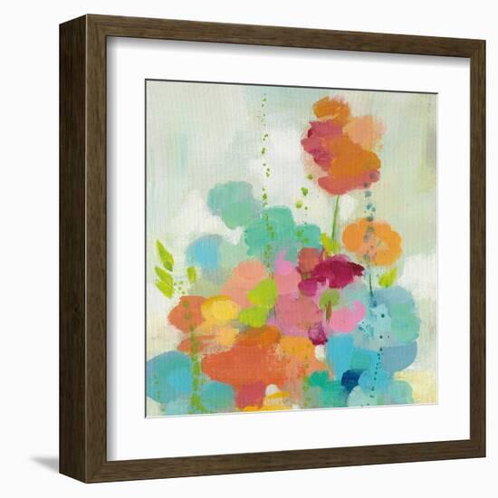 Longstem Bouquet II Square I-Silvia Vassileva-Framed Art Print