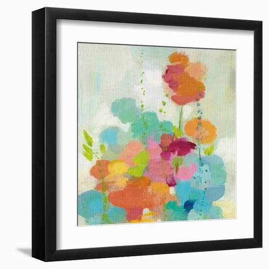 Longstem Bouquet II Square I-Silvia Vassileva-Framed Art Print