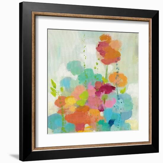 Longstem Bouquet II Square I-Silvia Vassileva-Framed Art Print