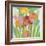 Longstem Bouquet II Square II-Silvia Vassileva-Framed Art Print