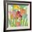 Longstem Bouquet II Square II-Silvia Vassileva-Framed Art Print