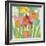 Longstem Bouquet II Square II-Silvia Vassileva-Framed Art Print