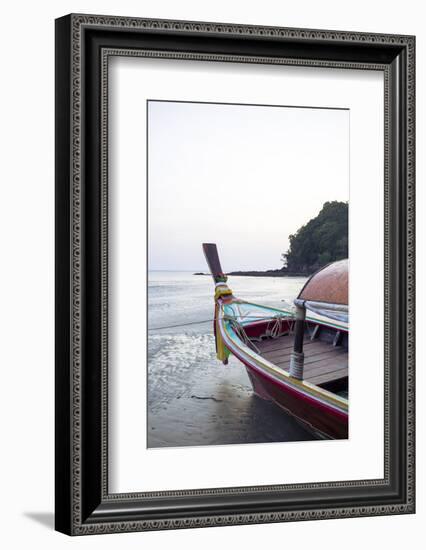 Longtail Boat on Ko (Koh) Lanta, Thailand, Southeast Asia, Asia-Yadid Levy-Framed Photographic Print