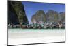 Longtail Boats at the Beach, Maya Bay at Koh Phi Phi Leh, Thailand, Andaman Sea-Harry Marx-Mounted Photographic Print