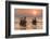 Longtail boats at West Rai Leh Beach, Railay Peninsula, Krabi Province, Thailand-Markus Lange-Framed Photographic Print