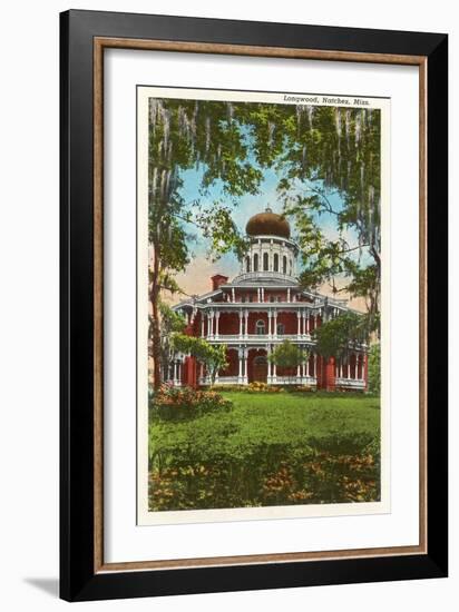 Longwood Mansion, Natchez, Mississippi-null-Framed Art Print