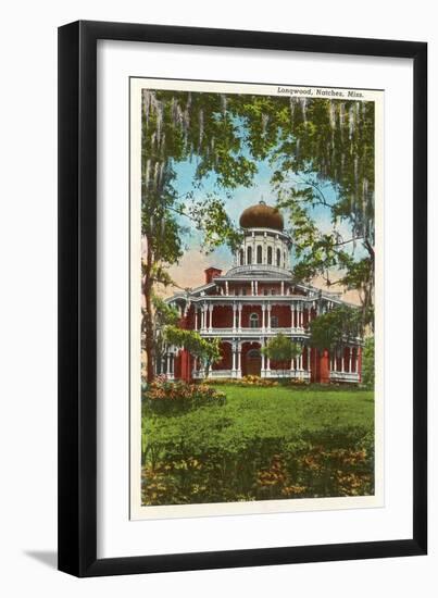 Longwood Mansion, Natchez, Mississippi-null-Framed Art Print