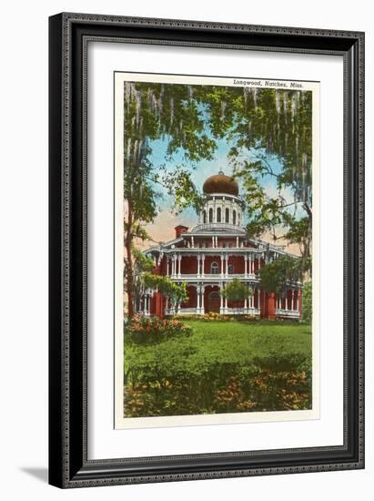 Longwood Mansion, Natchez, Mississippi-null-Framed Art Print