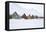 Longyearbyen Houses, Spitsbergen, Svalbard, Arctic Circle, Norway, Scandinavia-Stephen Studd-Framed Premier Image Canvas