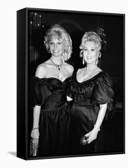 Loni Anderson and Zsa Zsa Gabor-null-Framed Premier Image Canvas